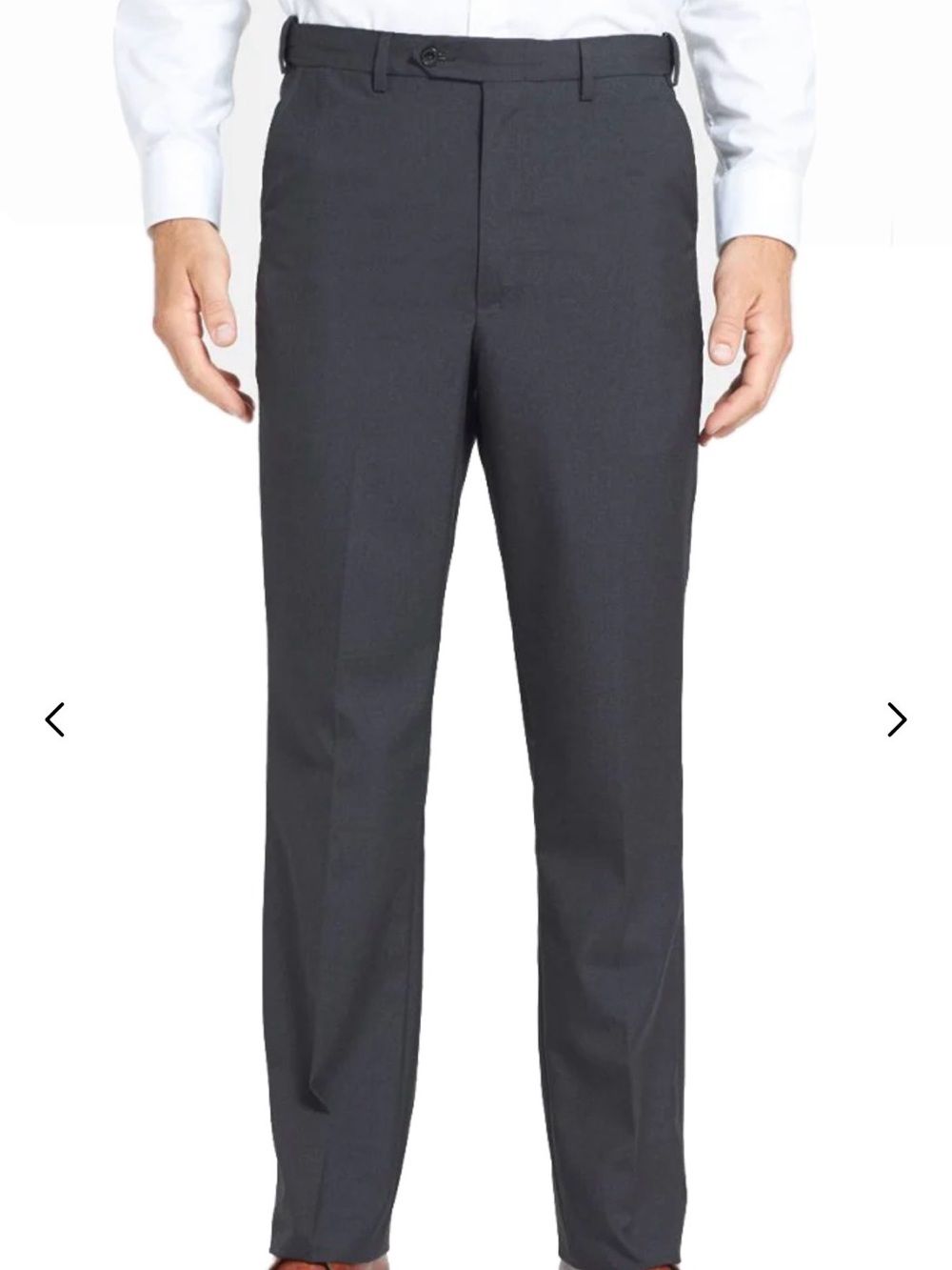 Berle Dark Charcoal Dress Pants Tag - Black Label